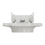 Розетка двойная со шторками белый 83х83х42mm ABS [NU206318] Unica New Schneider Electric