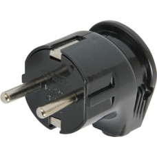 Вилка бытовая угловая с заземлением 16А [s9100005] E.NEXT e.plug.angle.008.16