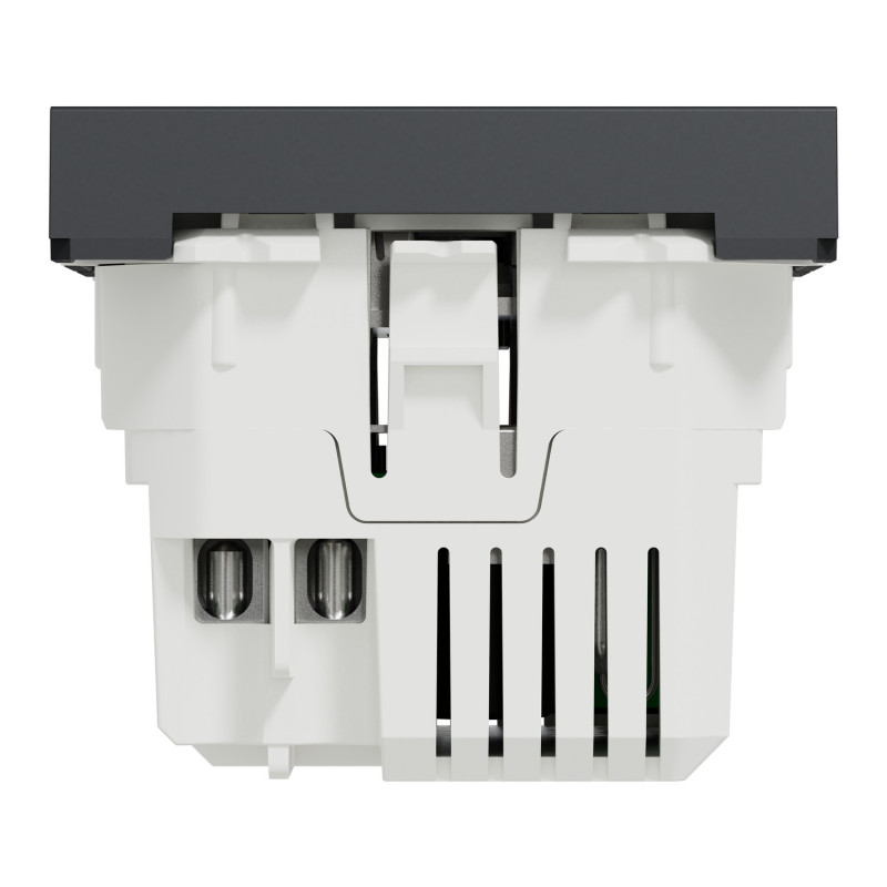 Двойная USB розетка A+C антрацит [NU301854] ABS Unica New Шнейдер Электрик