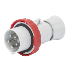 Силовая вилка 3P+N+E 32А 400В переносная IP67 красная [GW60042H] IEC 309 HP GEWISS