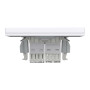 Розетка комп'ютерна з рамкою RJ45 кат.5Е Asfora біла ABS [EPH4900121] Шнейдер Електрік