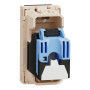 Розетка компьютерная RJ45 категория 5UTP 1 модуль бежевая [NU341044] ABS-UV Unica New Шнейдер Электрик