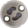 Патрон GU10 25х28mm керамічний [s9100011] e.lamp socket.gu10.cer E.NEXT