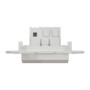 Выключатель 1-клавишный Белый 74.5х74.5х21.15mm PC [NU520118] Unica New Schneider Electric