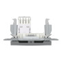Розетка комп'ютерна RJ45 UTP кат.6 Asfora сталь ABS [EPH4700162] Шнейдер Електрік
