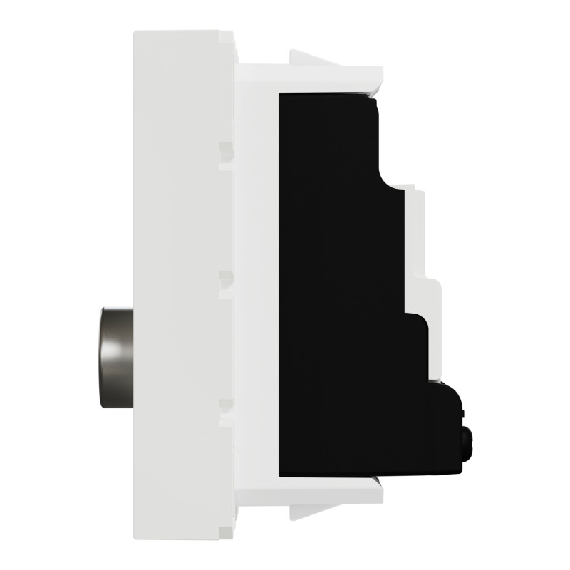 Розетка TV одинарная 2 модули белая[NU346218] ABS-UV Unica New Шнейдер Электрик