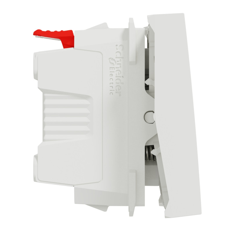 Выключатель 10А Белый 45х45х34.25mm ABS-UV [NU320618L] Unica New Schneider Electric