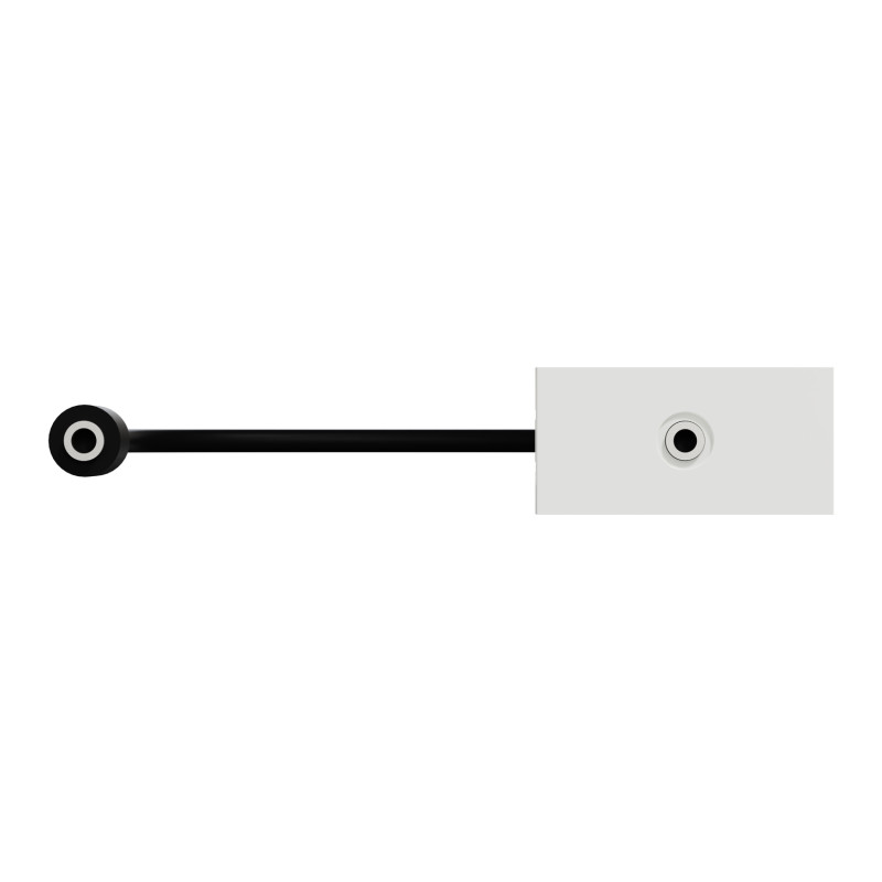 Розетка Minijack 1 модуль белая [NU343318] ABS-UV Unica New Шнейдер Электрик