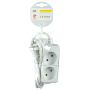 Удлинитель 3м 2 гнезда 2Р IP20 [WYP10-06-02-03-N] УЕК