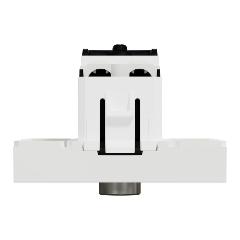 Розетка TV одинарная 2 модули белая[NU346218] ABS-UV Unica New Шнейдер Электрик