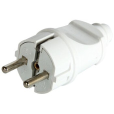 Вилка бытовая с заземлением 16А [s9100002] E.NEXT e.plug.straight.003.16