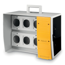 Корпус на 16 модулей та 6 постов основа 70х87мм IP66 440x365x290мм MBOX2 [DIS6560026] Quadro ДКС