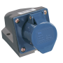 Розетка стаціонарна сси- 123 2Р+ре 32А 200-250В ip44, іек [psr11-032-3]