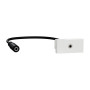 Розетка Minijack 1 модуль белая [NU343318] ABS-UV Unica New Шнейдер Электрик
