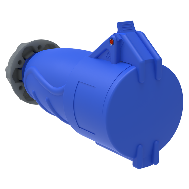 Розетка переносна сси-213 16А-6ч/200-250В 2Р+ре ip44 Magnum, [psn21-016-3]