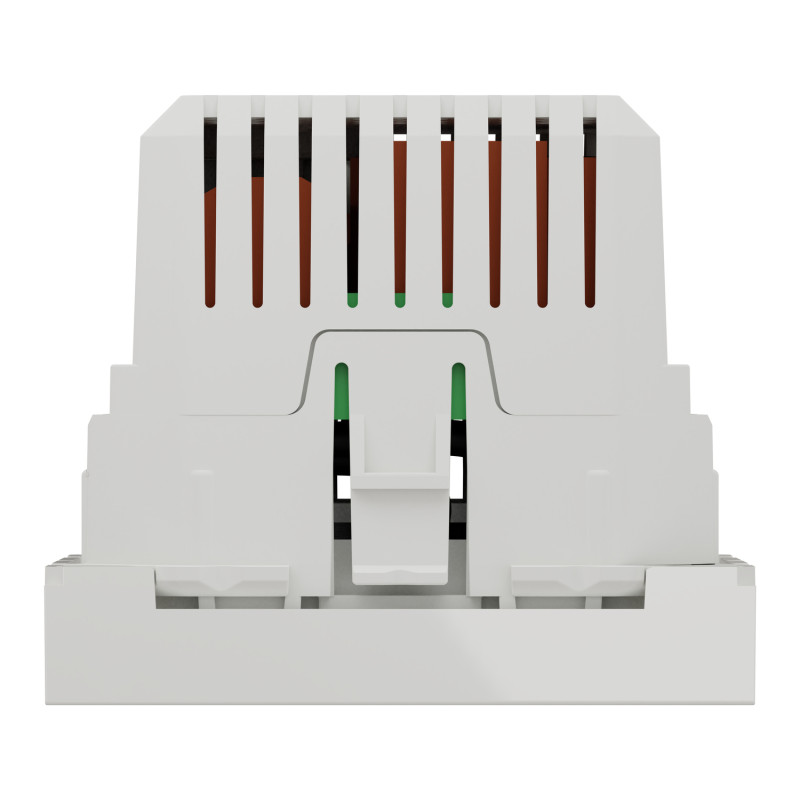Розетка USB подвійна 2.1А 2 модулі біла [NU341818] PC Unica New Шнейдер Електрік