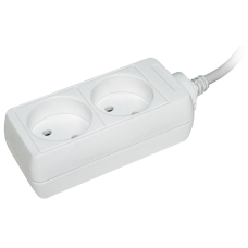 Удлинитель 3м 2 гнезда 2Р IP20 [WYP10-06-02-03-N] УЕК