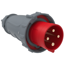 Вилка переносна сси-034 63А-6ч/380-415В 3Р+ре ip67 Magnum, іек [psn02-063-4]