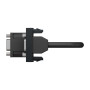 Розетка HD15 female (VGA) 1 модуль антрацит [NU343254] ABS-UV Unica New Шнейдер Электрик