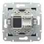 Розетка комп'ютерна RJ45 UTP кат.5Е Asfora чорна ABS [EPH4300171] Шнейдер Електрік
