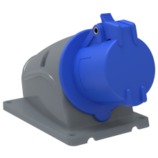 Розетка стаціонарна сси-113 16А-6ч/200-250В 2Р+ре ip44 Magnum, іек [psn11-016-3]