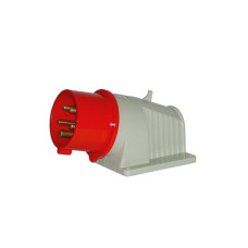 Силовая вилка 3P+N+PE 16А 400В стационарная IP44 красная [3622-220] E.NEXT