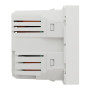 Розетка USB подвійна 2.1А 2 модулі біла [NU341818] PC Unica New Шнейдер Електрік