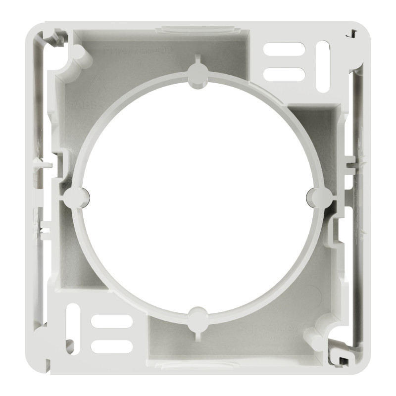 Коробка для поверхностного монтажа 1-пост белая [SDD111901] ABS-UV Sedna Design&Element Шнейдер Электрик