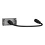 Розетка Minijack 1 модуль алюминий [NU343330] ABS-UV Unica New Шнейдер Электрик