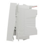Вимикач 10А Білий 45х45х34.25mm ABS-UV [NU320618N] Unica New Schneider Electric