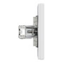 Розетка комп'ютерна з RJ45 UTP кат.5Е Asfora біла ABS [EPH4400121] Шнейдер Електрік