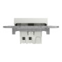 Выключатель 1-клавишный Белый 74.5х74.5х34.25mm PC [NU520318] Unica New Schneider Electric