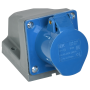 Розетка стаціонарна сси-113 2Р+ре 16А 200-250В ip44, іек [psr11-016-3]