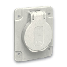 Силовая розетка 2P+E 16А 250В встраиваемая IP54 серая [PKS62G] Mureva Schneider Electric
