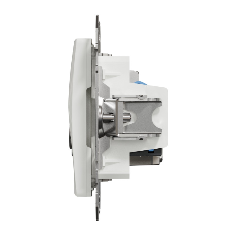 Розетка RJ45 кат.6 UTP-TV біла [SDD111469T] ABS-UV Sedna Design&Element Шнейдер Електрік