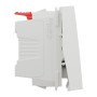Вимикач 10А Білий 45х45х34.25mm ABS-UV [NU320618N] Unica New Schneider Electric