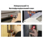 Универсальный ключ тип: F, для шкафов [4-sided-key-F] 10в1 серебристый Tactix