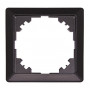Рамка 1-постова 81х81х9,5мм антрацит [ins0040048] E.NEXT e.lux.10024L.1.fr.anthracite