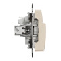 Карточный выключатель 10А Бежевый 73х73х45mm ABS-UV [SDD112121] Sedna Design & Elements Schneider Electric