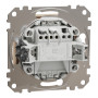 Карточный выключатель 10А Бежевый 73х73х45mm ABS-UV [SDD112121] Sedna Design & Elements Schneider Electric
