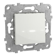 Выключатель 1-клавишный Белый 74.5х74.5х34.25mm PC [NU520318] Unica New Schneider Electric