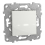 Выключатель 1-клавишный Белый 74.5х74.5х34.25mm PC [NU520318] Unica New Schneider Electric