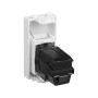USB Розетка 2,1А 5В Hiperline 1 модуль білий [4400301] ДКС Avanti