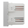 Розетка USB подвійна 2.1А 2 модулі алюмінію [NU341830] PC Unica New Шнейдер Електрік