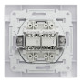 Розетка комп'ютерна з RJ45 UTP кат.5Е Asfora біла ABS [EPH4400121] Шнейдер Електрік