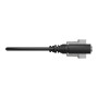 Розетка Minijack 1 модуль алюминий [NU343330] ABS-UV Unica New Шнейдер Электрик