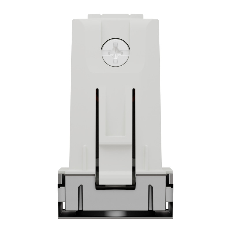 Розетка со шторками 16А Алюминий 45х22.5х39.3mm PC [NU303130] Unica New Schneider Electric