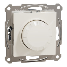 Поворотный LED диммер ASFORA 83x83x62mm кремовый [EPH6870123] Schneider Electric