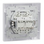 Розетка комп'ютерна з RJ45 UTP кат.5Е Asfora біла ABS [EPH4400121] Шнейдер Електрік