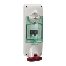Силовая розетка 3P+E 63А 415В стационарная IP65 красная [PKB63U534] PratiKa Schneider Electric